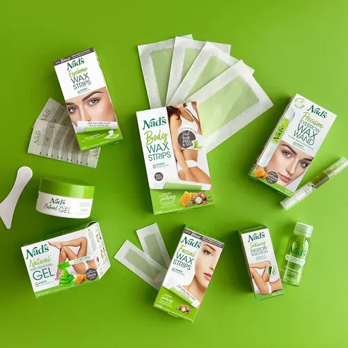 Tiras De Cera Facial Nad’s, Sin Perfume, 48 Unidades (pack D