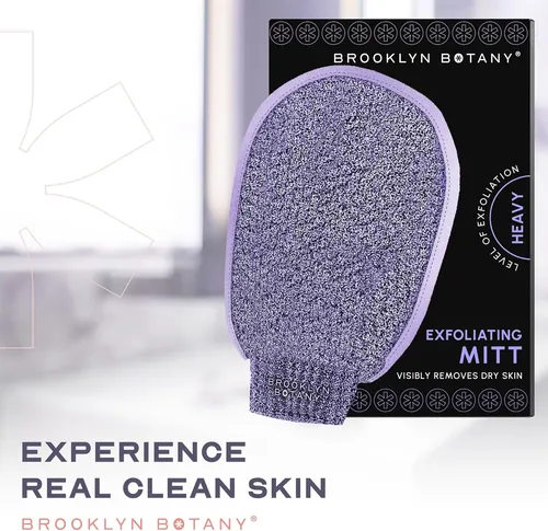 Manopla Exfoliante Resistente Para Baño Y Masaje Corporal