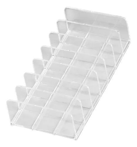 Organizador De Pestañas Acrílico, Compacto, Multifuncional,