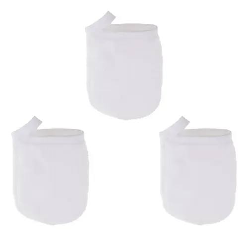 A 12x Microfibra Paño Facial Toalla Facial Maquillaje . . 12 Blanco