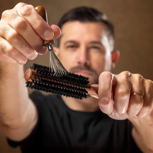 Limpiador De Cepillos Para Barba Y Cabello Zilberhaar Con Pa