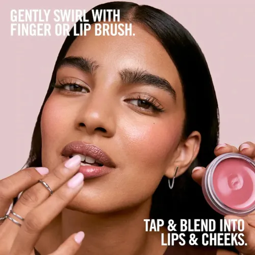 Makeup By Mario Jelly Jar Lip & Cheek Balm Rose Crush