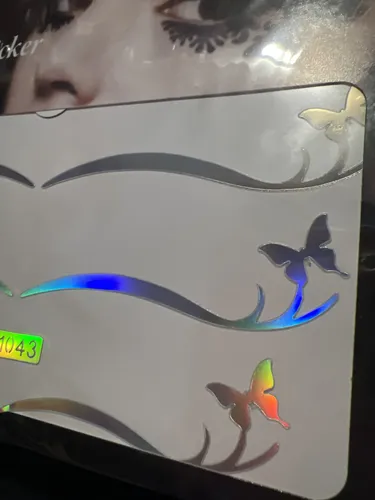 Facesticker Delineado Para Ojos Holográfico