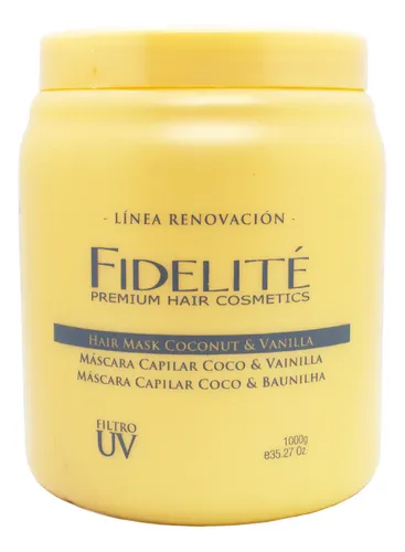 Fidelité X2 Renovación Máscara Capilar Coco Vainilla 1000gr