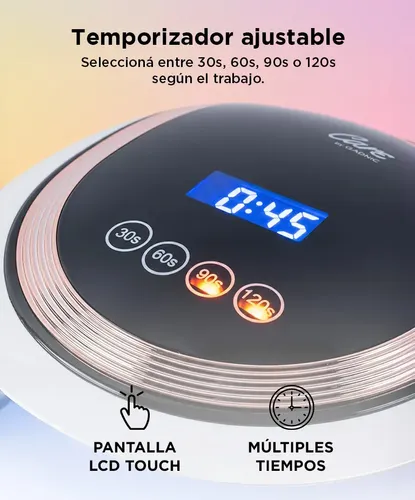 Cabina Para Uñas Care By Gadnic Future V11 Uv Led 18.8w