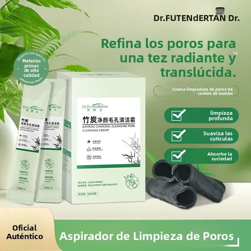 [mascarilla Arcilla Carbón 80g Hidratante 20 Unidades Facial