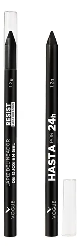 Vogue Resist Lápiz Delineador De Ojos En Gel Negro