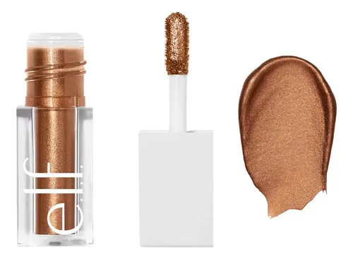 Elf Liquid Glitter Eyeshadow Sombra Liquida Metálica Colores Sombra Meteor (metalic)