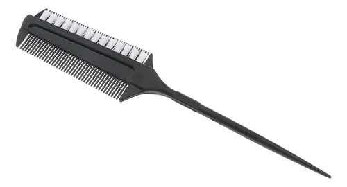 Qi Xcepillo For Teñir El Cabello De Plástico Negro De