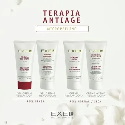 Exel Gel Crema Renovador Cutis Graso Acné Poros (50ml)