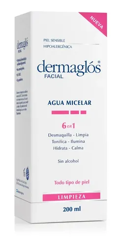 Agua Micelar Dermaglós 6 En 1 200ml