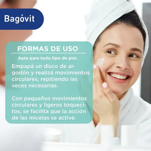 Bagovit Facial Pro Bio Agua Micelar 200 Ml