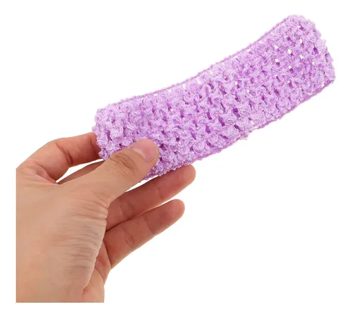 30 Pañuelos De Ganchillo Para Mujer, Diademas De Pelo Hippie 13.00×4.00×0.70cm