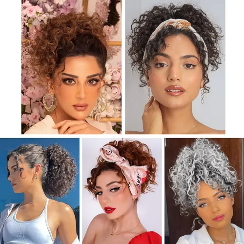 Extensión De Cola De Caballo Adancyler Para Cabello Sintétic