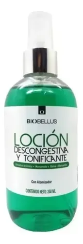 Locion Descongestiva Tonificante X250 C/atomizador Biobellus