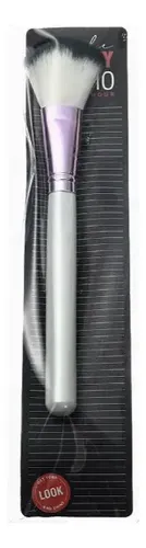 Brocha Pincel Maquillaje Skora Individual Polvo Suave Rubor Negro