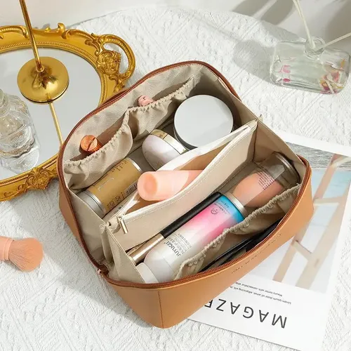 Bolsa De Viaje De Maquillaje Portátil De Gran Capacidad [