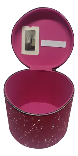 Set X3 Organizador De Maquillaje Redondo Cosméticos Belleza