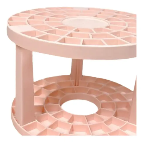 Px 2 Soporte Para Brochas De Maquillaje, Portalápices Rosa .