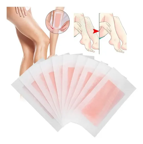10 Papeles Depilatorios Para Pierna Y Cuerpo