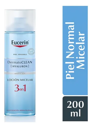 Loción Micelar Limpiadora 3 En 1 Eucerin Dermatoclean 200ml