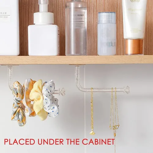 Paquete De 8 Bandas Adhesivas Para El Cabello Y Ganchos De P