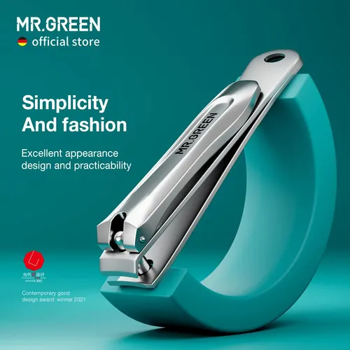 Cortauñas Mr.green Simplicity Fashion De Acero Inoxidable