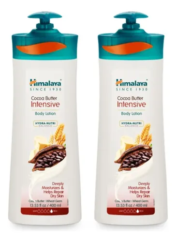 Loción Corporal Intensiva De Manteca De Cacao Himalaya, Paquete D
