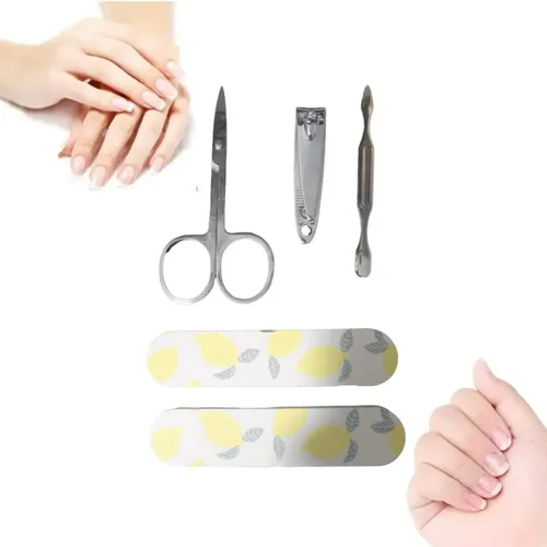 Set de Manicura UBSE 6 Piezas Manos y Pies Con Alicate y Tijeras