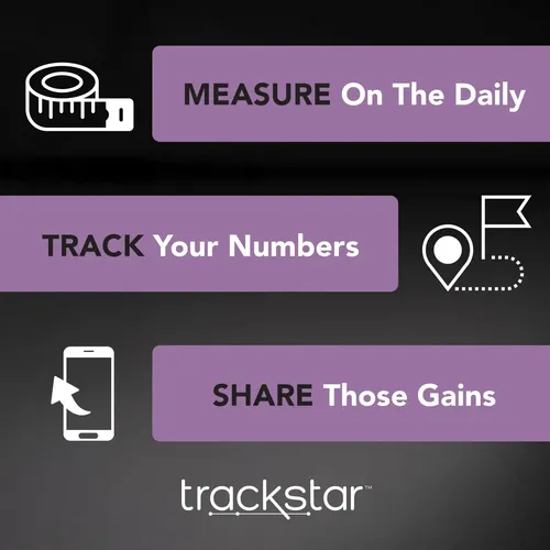 Balanza Digital Trackstar 38 X 33 Cm Con Bluetooth Y App