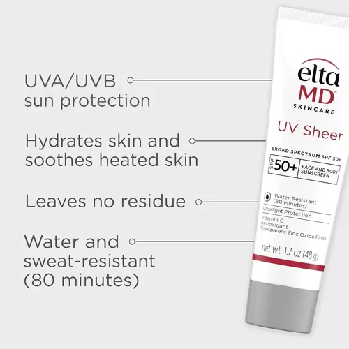 Protector Solar Facial Eltamd Uv Sheer Spf 50+ 48.51g
