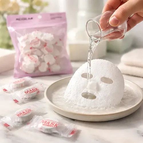 Mascarillas Facial Comprimidas Descartables Profesional X30 Normal