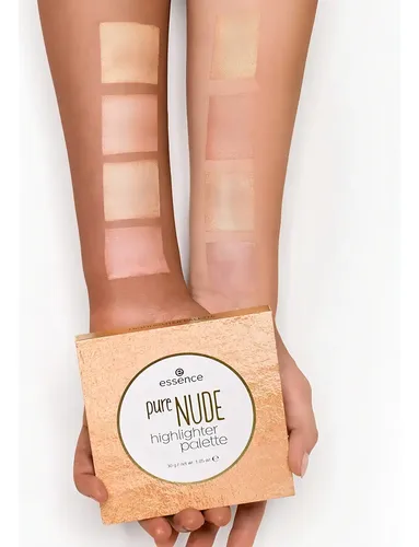 Paleta De Iluminadores Essence Pure Nude Tono Del Maquillaje Highlighter Reload
