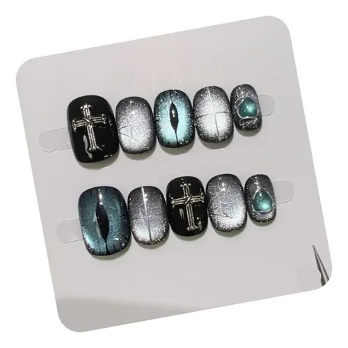 Ofrecemos Alta Calidad. Pegatinas De Uñas De Diablo Verde