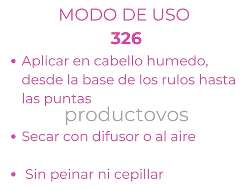 Rulos Pelo Fino Peinar Definicion Brillo 326 For Me Framesi