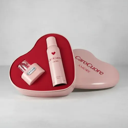 Caro Cuore Amore Perfume Edt X60ml + Deo