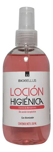 Biobellus Locion Higienica 250ml Antiseptica Todo Tipo Piel