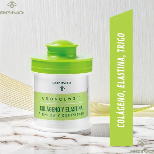 Crema Facial Antiarrugas Con Colágeno Y Elastina Reino Todo Tipo De Piel Día/noche