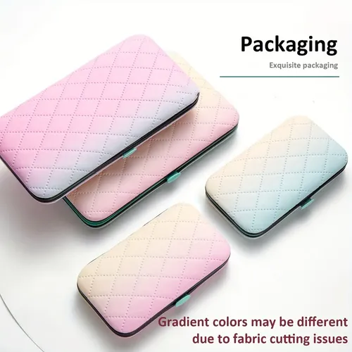 Set De Manicura Gradient Colors, 1 Juego De Cortaúñas