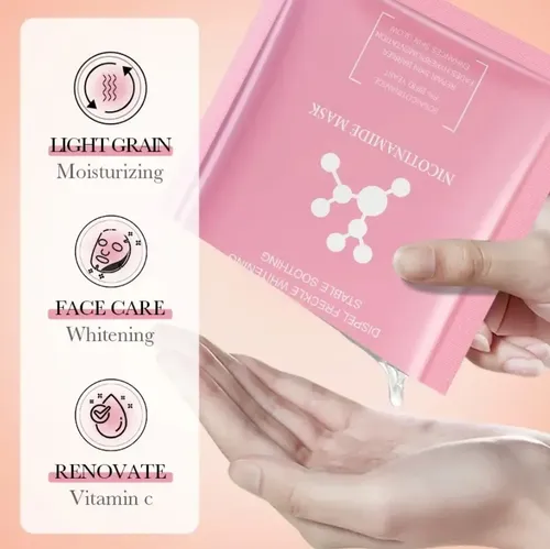 Mascarilla Facial Niacinamida Bioaqua X1