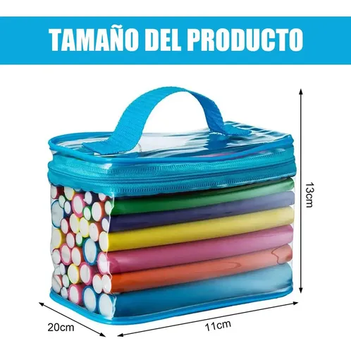 Rizadores De Cabello Sin Calor, 42pcs Rizo Tubos Cabello !