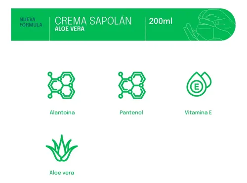 Ferrini Sapolan Crema Aloe Vera X 200 Ml