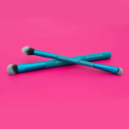 Set De Brochas De Maquillaje Moda Ezglam Duo Smoky Eyes, Tam