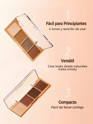 Sheglam – Essential Square Eyesshadow Quad – Sombra Veil
