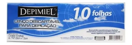 Banda Depilatoria X 10 Unidades Depimiel