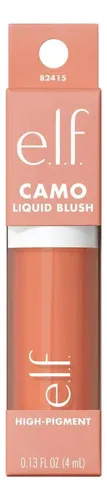 E.l.f. Camo Liquid Blush Rubor Liquido Tono Del Maquillaje Peach Perfect