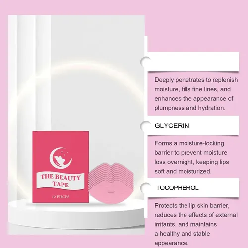 Cinta Adhesiva Para Lifting Facial Y Labios X10