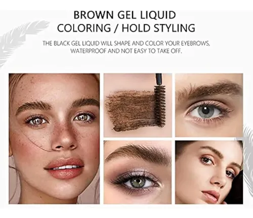 Dageda Gel Transparente Para Fijar Cejas, Gel