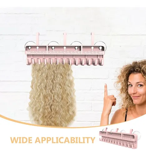 Soporte Para Extensiones De Cabello Con Montaje En Pared