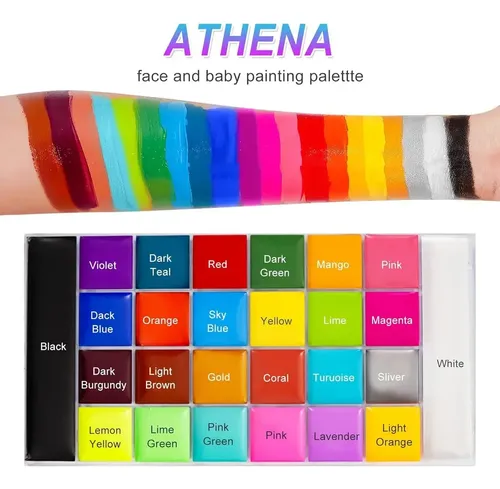 Kit De Paleta De Maquillaje For Rostro Y Cuerpo De 26 Color